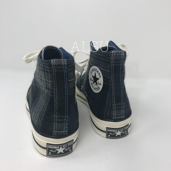 Converse Chuck 70HI Wool Black Thunder W AUTHENTIC - Picture 4 of 8